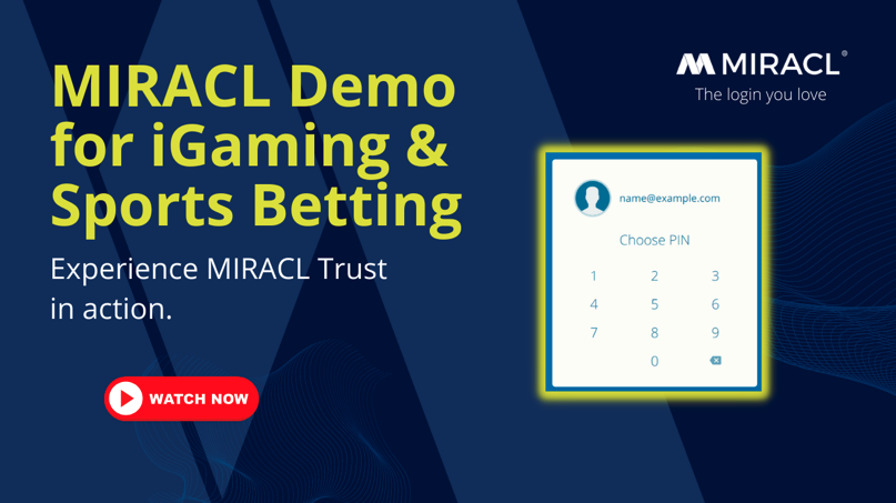 MIRACL Demo for iGaming & Sports Betting MIRACL Demo for iGaming & Sports Betting